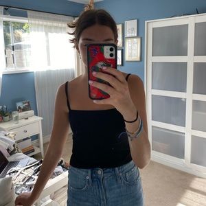 Black brandy melville tank top